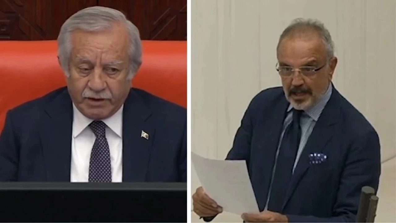 Meclis Başkanvekili Celal Adan mikrofonu açık unutunca ettiği küfür duyuldu