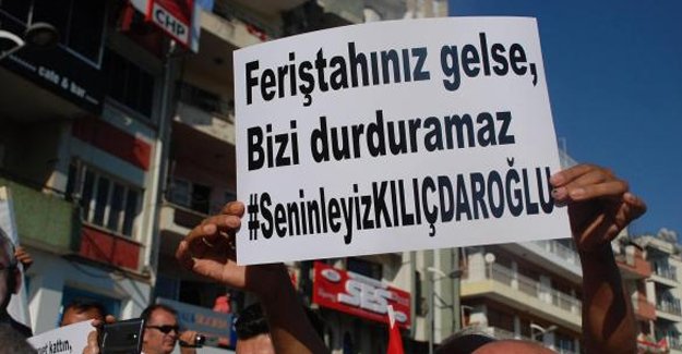 Kılıçdaroğlu'na destek eylemi