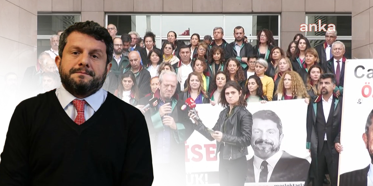 Avukatlar, AYM kararına rağmen bırakılmayan Can Atalay için İstanbul Adliyesi'nin önüne yığıldı!