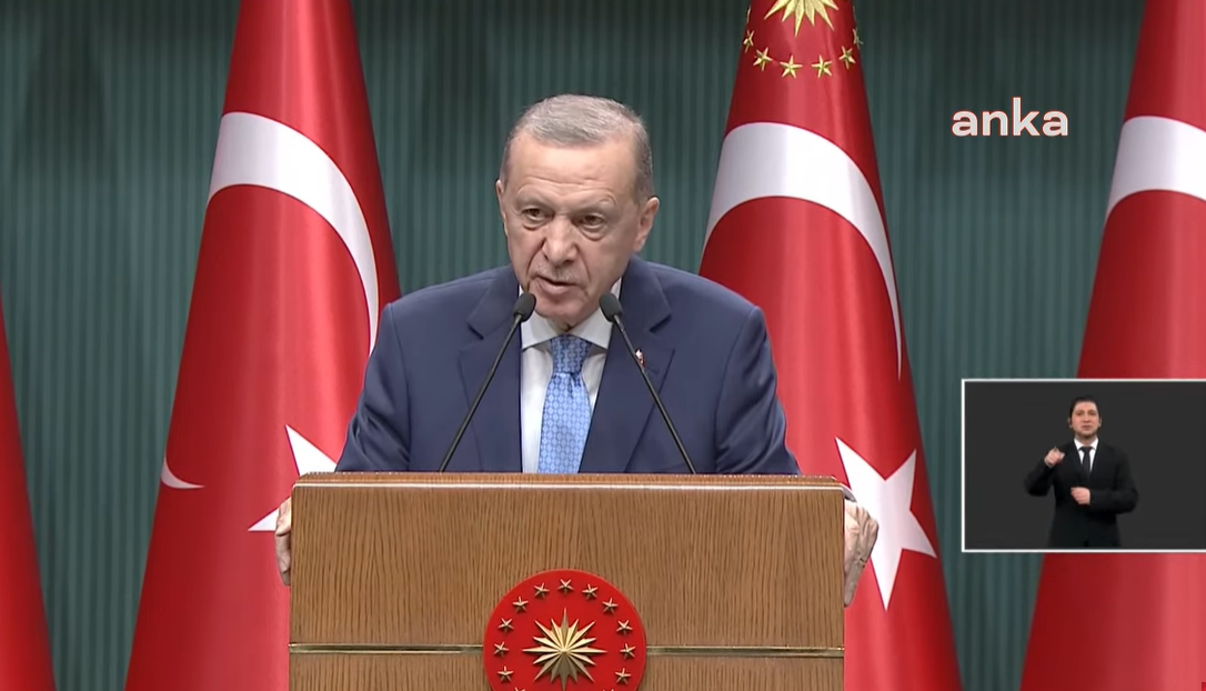 CANLI...! Erdoğan, kabine toplantısı ardından açıklama yapıyor