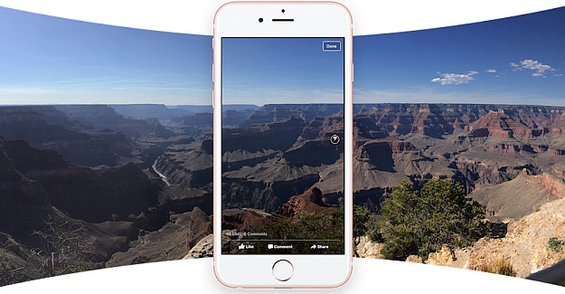 Facebook'ta artık 360 derece fotoğraf paylaşılabilecek