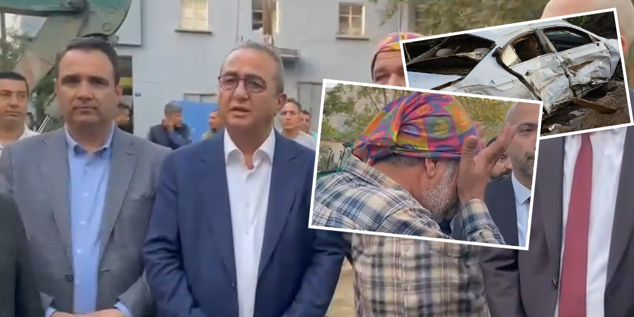 CHP'li Tezcan Söke Sel Felaketi Bölgesinde: "Afet Bölgesi ilan edilsin"