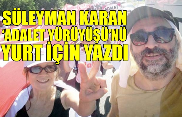 Adalet için yanmaya değer!