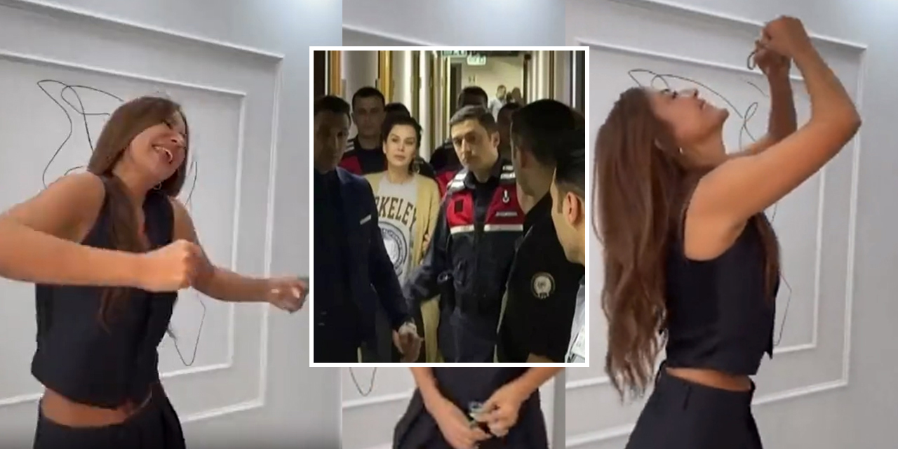 Banu Parlak, Dilan Polat ve Engin Polat'ın tutuklama haberini öğrenince göbek attı