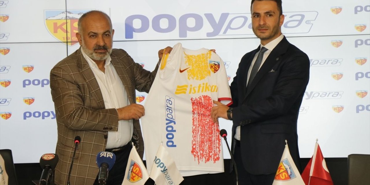Popy Para Türk Futbolunun Yanında! Kayserispor'a sponsorluk anlaşması imzalandı