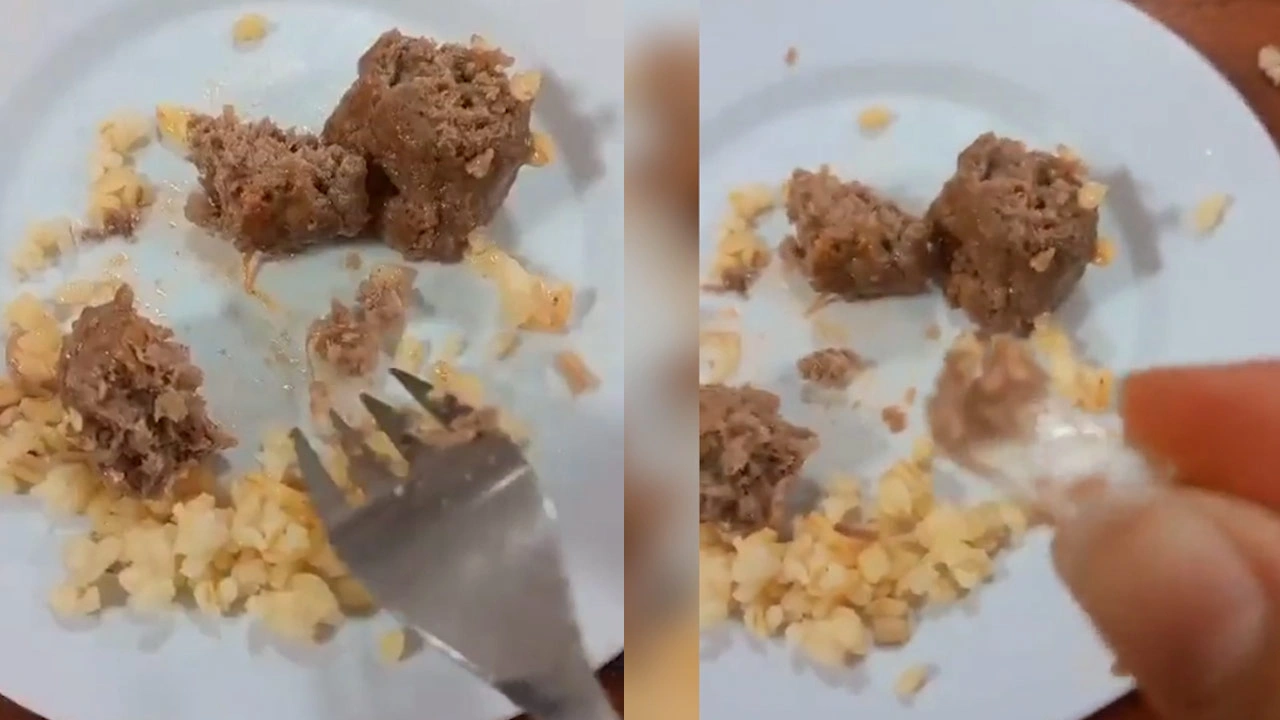 KYK yurdunda skandallar bitmiyor! Yemekten cam parçası çıktı