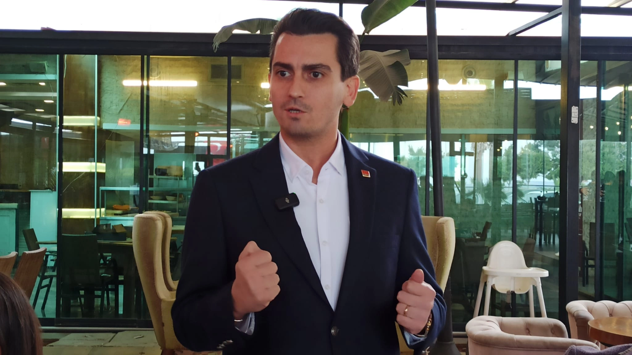 İş insanı Mustafa Yayla CHP'den İskenderun Belediye Başkanlığı için aday adaylığını açıkladı