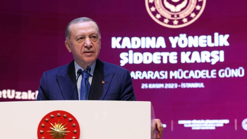 Erdoğan yine İstanbul Sözleşmesi'nden çıkılmasını savundu: 'Çekilmenin olumsuz bir yanı olmamıştır'