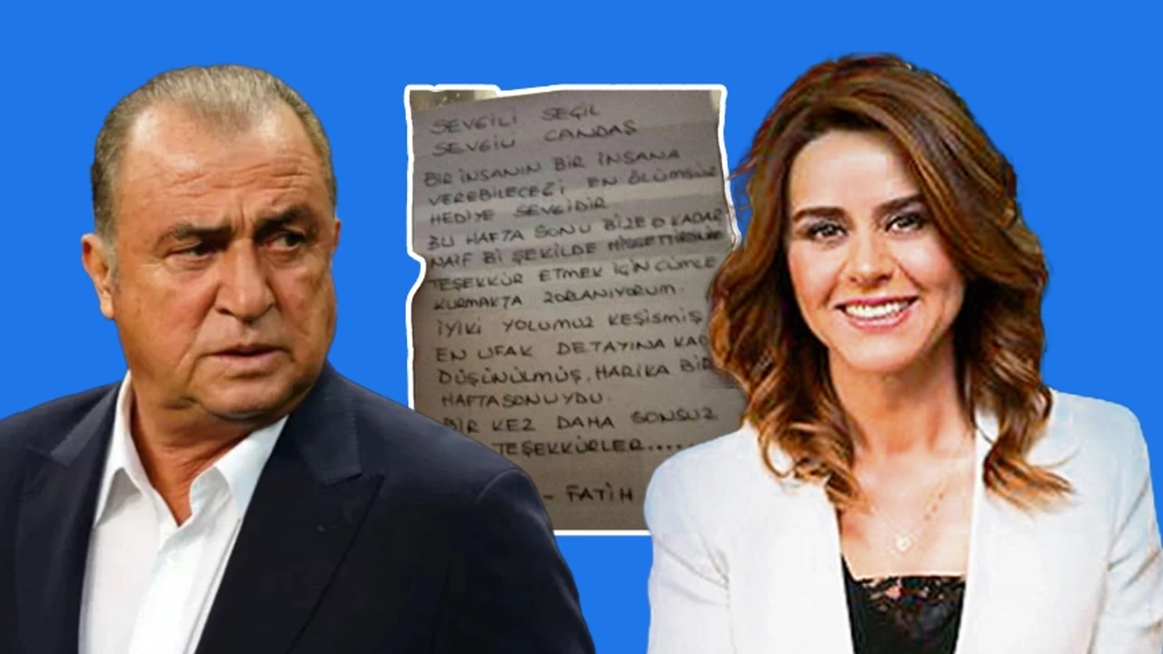 Fatih Terim'in Seçil Erzan'a yazdığı not ortaya çıktı