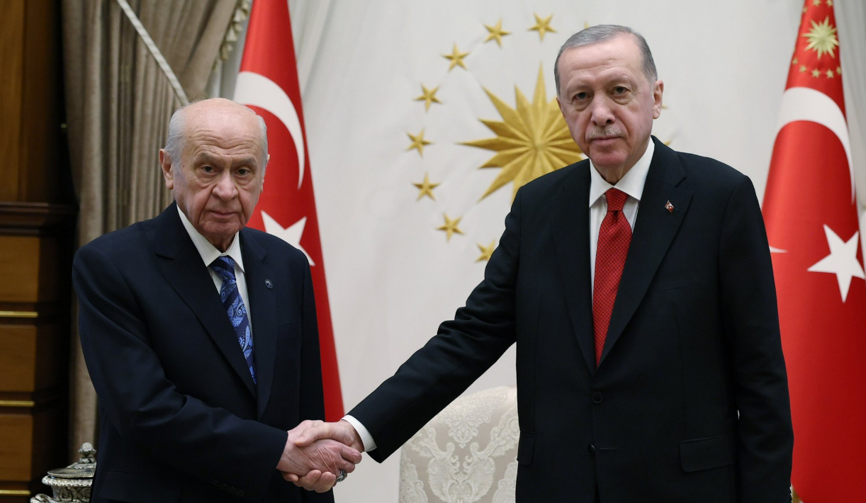 Cumhur'daki 50+1 çatlağı sonrası Erdoğan ve Bahçeli ilk kez bir araya geldi