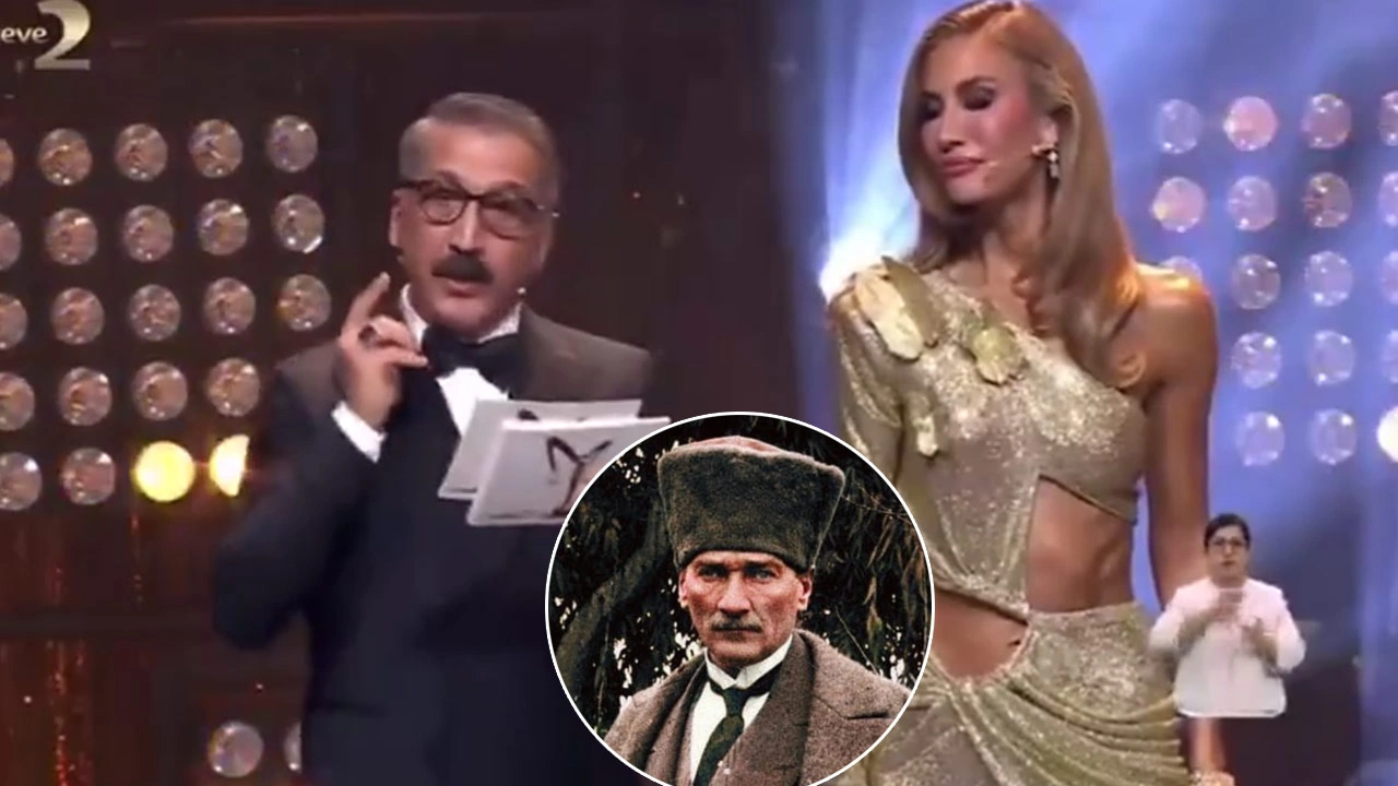 Cem Davran'ın Cumhuriyetin 100'üncü yıl konuşması geceye damga vurdu