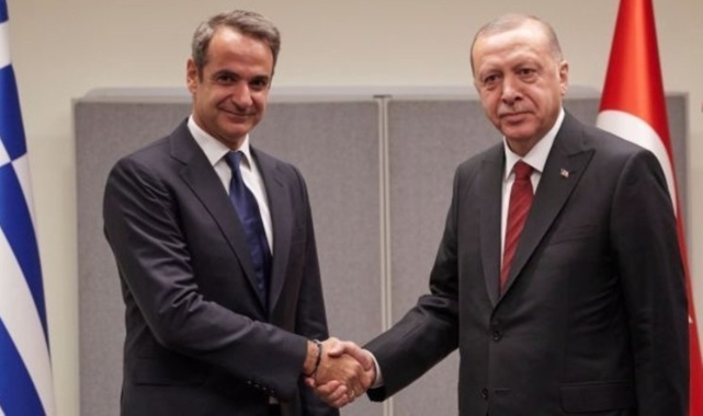 Erdoğan ile Miçotakis görüştü: "Çözülemeyecek sorunumuz yok"