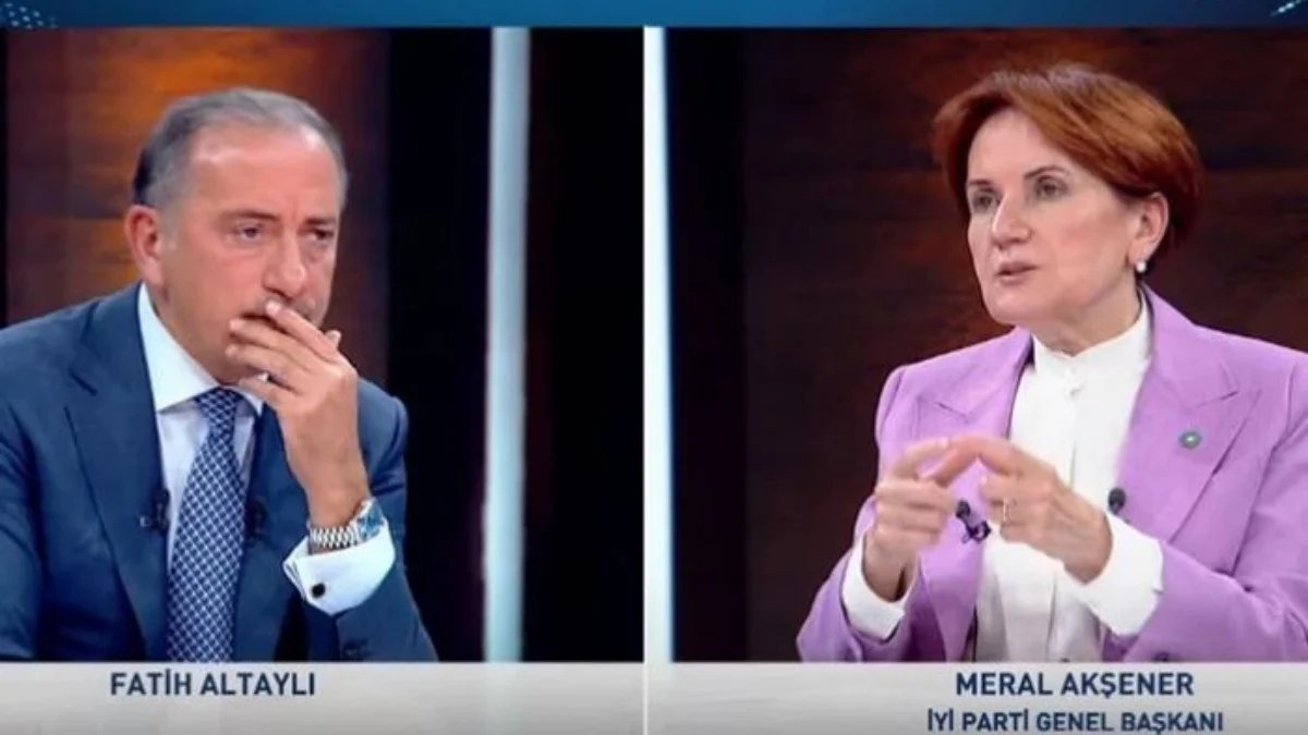 Fatih Altaylı'dan Meral Akşener'e sert sözler: "Mansur Yavaş ve Ekrem İmamoğlu korkaksa, bir korkak da sensin"