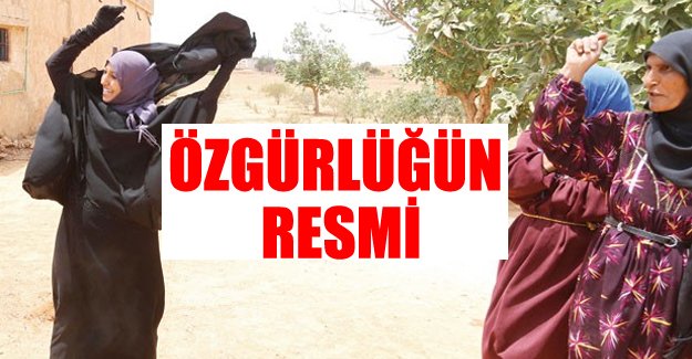 IŞİD gitti, burka çıktı