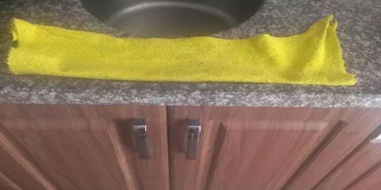 Mutfaktaki sarı bezleri çabuk çöpe atın! Öyle böyle zararlı değil
