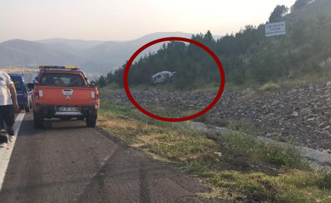 Lastiği patlayan araç takla attı: 2 ölü, 3 yaralı