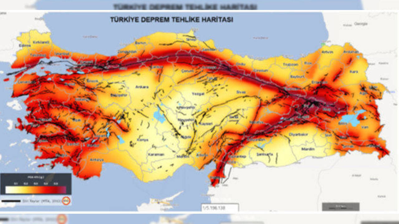 MTA son depremlerin ardından diri fay hattı haritasını güncelledi! Evinizin altından fay geçiyor mu? Depremde en riskli iller hangileri?
