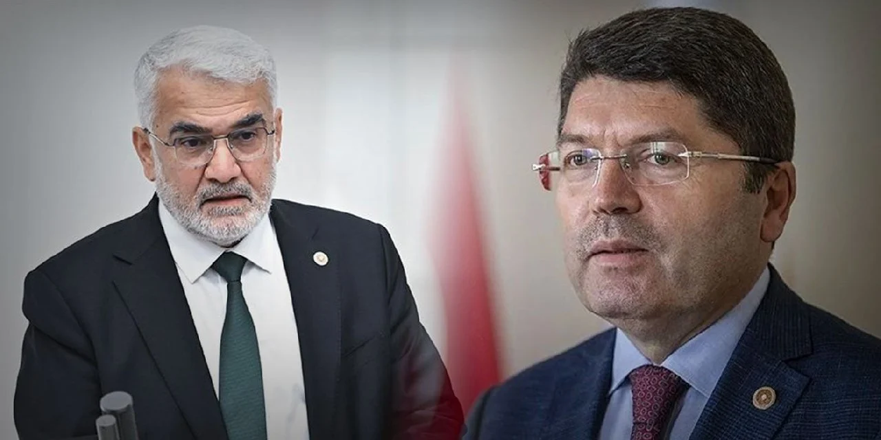 HÜDA PAR'ın 'özerklik' açıklamasına Adalet Bakanı Tunç'tan ilk yanıt