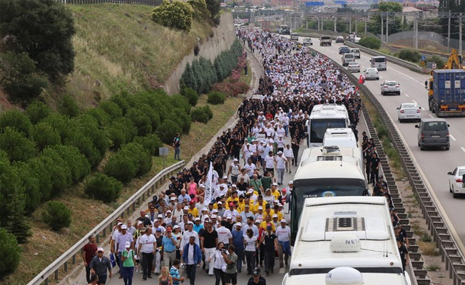 Adalet Yürüyüşü'nde yolun kapatılmasının nedeni belli oldu