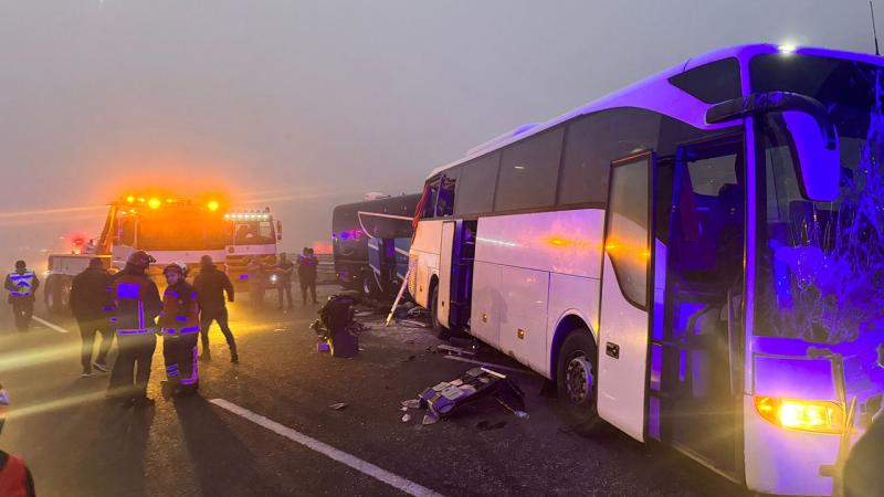 Kuzey Marmara Otoyolu'nda katliam gibi kaza! 7 araç birbirine girdi, çok sayıda ölü ve yaralı var