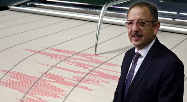 Bakan Mehmet Özhaseki: Marmara'da 7.3'lük deprem bekleniyor