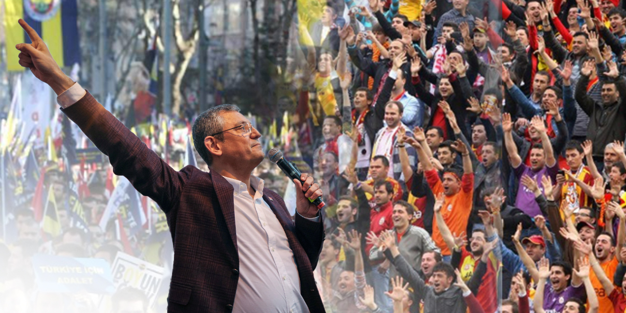 Özgür Özel'den Atatürk fotoğrafları ve Türk bayraklarıyla Fenerbahçe ve Galatasaray'ı karşılama çağrısı