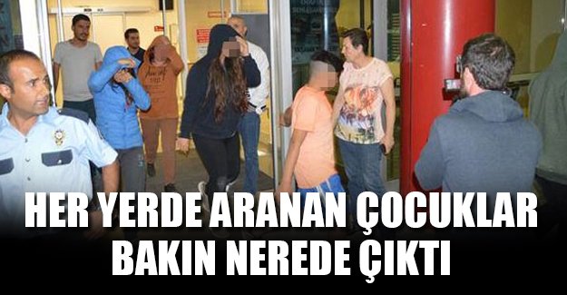 Kayıp çocuklarda mutlu son