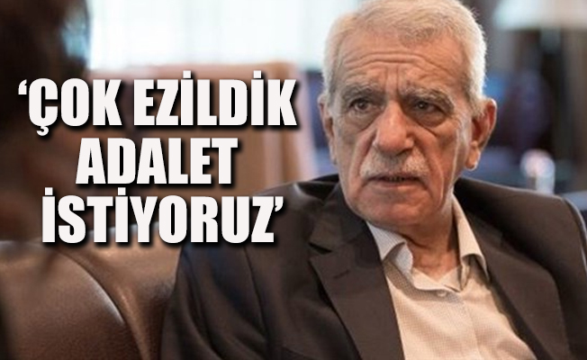 Ahmet Türk: Adalet Yürüyüşü ile yeni bir süreç başladı