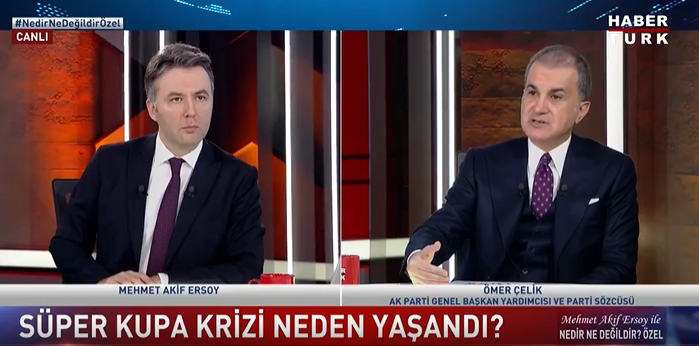 AKP Sözcüsü Ömer Çelik, Süper Kupa kriziyle ilgili konuştu: "Suudi Arabistan'la ilişkilerimizi sabote edilmesini kategorik olarak reddediyoruz"