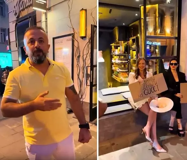Alışveriş için dilenen Rusları gören Türk: Buradaki dilencilere insanın canını veresi geliyor