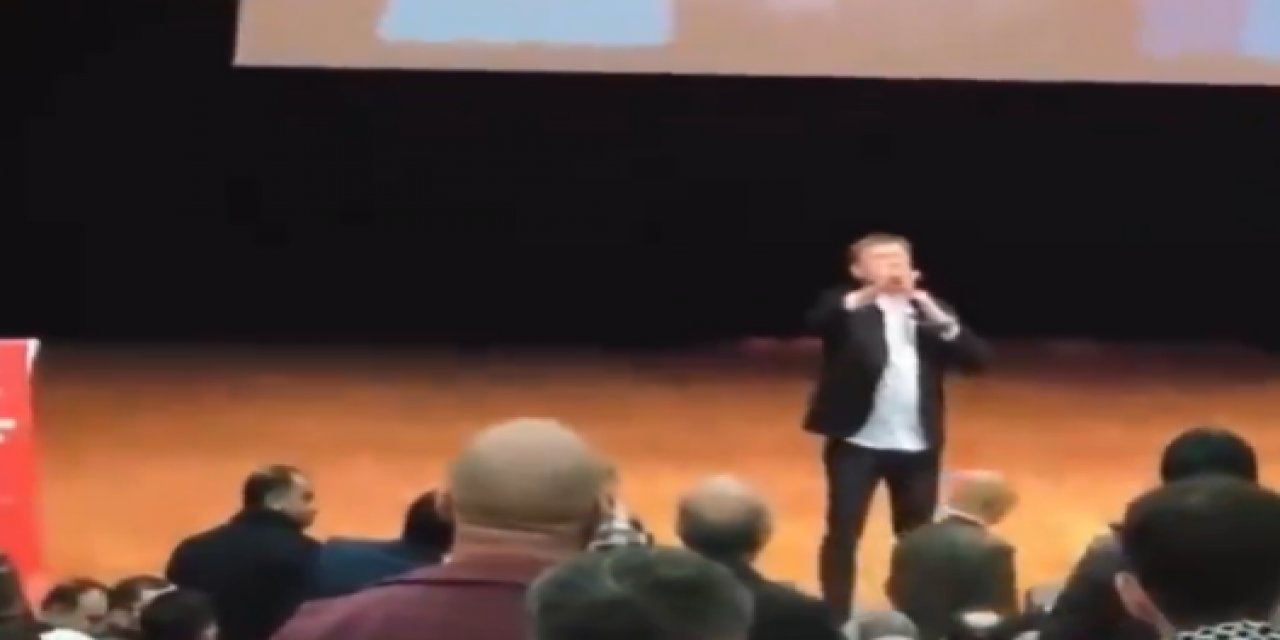 Yeniden Refahlılar, AKP'li başkanı yuhaladı! AKP'li Bahadır: "Boş boş bağırmayın"
