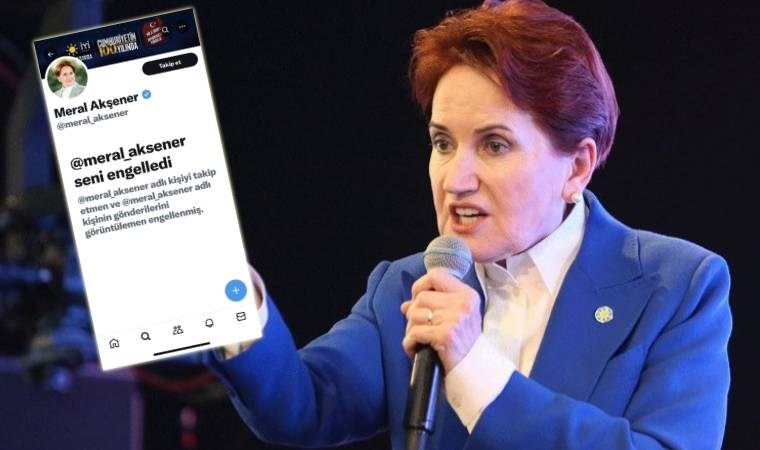 Meral Akşener iki ismi sosyal medyadan engelledi, Akşener'e tepki gecikmedi: "'Kocamı sana emanet ettim' dediğin adamı engelledin"