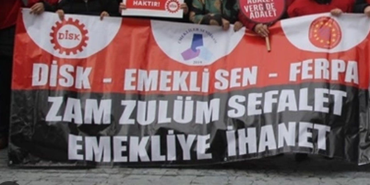 DİSK'ten Erdoğan'a ‘emekli zammı’ tepkisi: "Kimsenin inanmadığı enflasyon kadar zam"