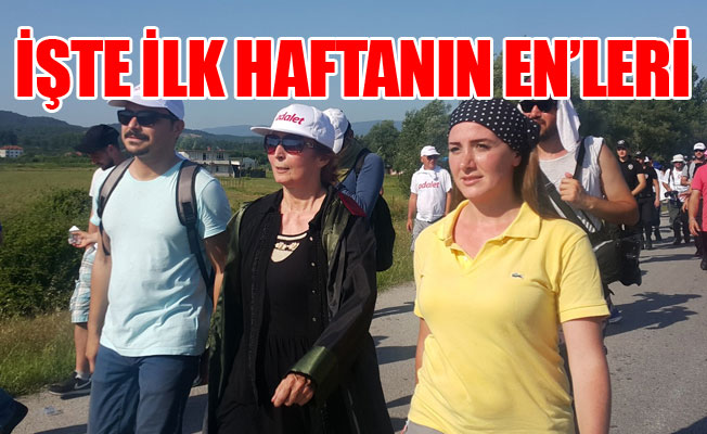 Adalet Günlüğü'nde ilk haftanın enleri 