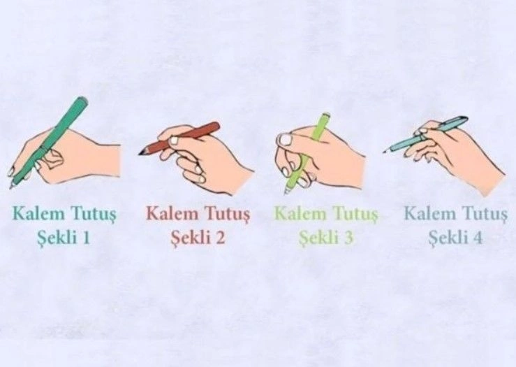 Kalem tutma şekliniz karakterinizi yansıtıyor!