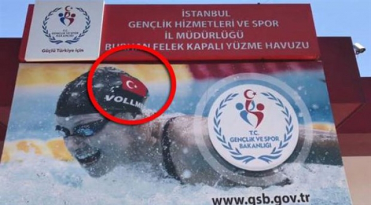 Bakanlık'tan skandal: ABD'li yüzücü montajla Türk yapıldı