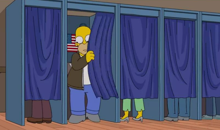 Simpsonlar'dan 2024 seçimi için bomba tahmin!