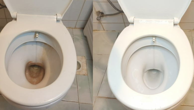Klozetteki sarı lekelerden böyle kurtulun!