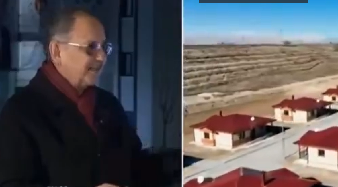 Allah depremzedeleri bugün de Mehmet Özhaseki'yle sınadı! Ölüsü olmayan 'villa sahibi olduk' diye seviniyormuş