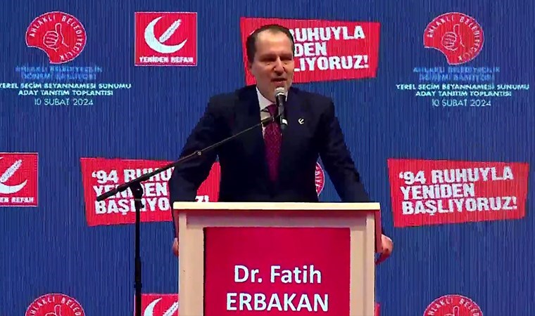 Yeniden Refah Partisi'nin adayları belli oldu! Fatih Erbakan, İstanbul, Ankara ve İzmir adaylarını açıkladı