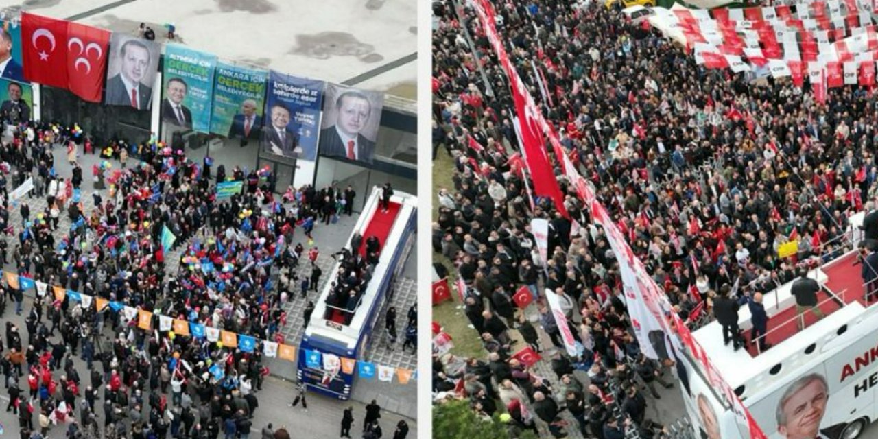 Mansur Yavaş ve Turgut Altınok aynı yerde açılış yaptı! İşte ortaya çıkan görüntü