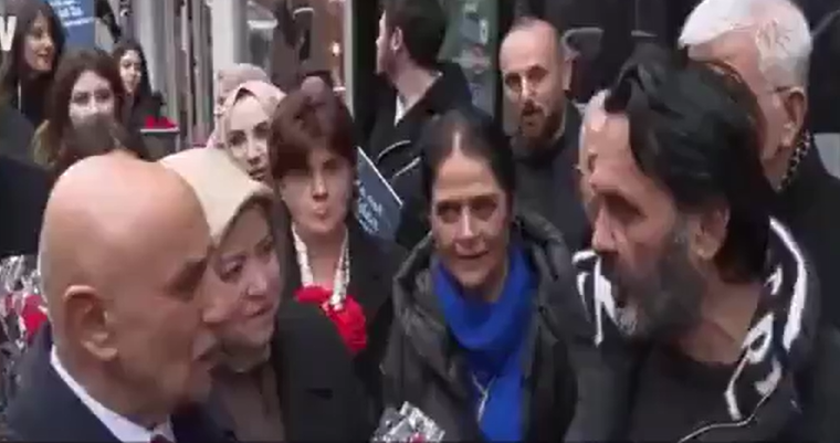 Turgut Altınok, 'emekli maaşı' diyen vatandaşı provokatör ilan etti