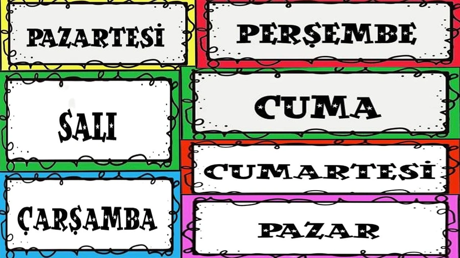Karakter analizi! En sevdiğiniz gün hangisi?