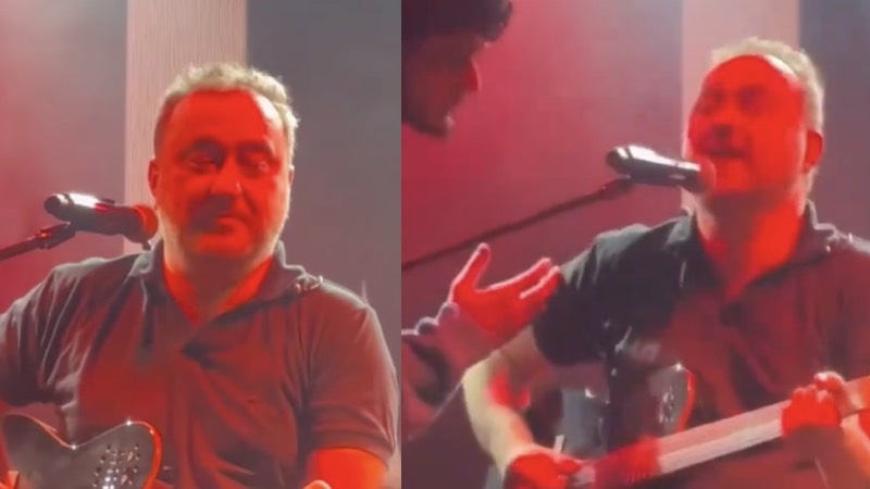 Sahneye alkollü çıktığı iddia edilen Nev, seyirci ile tartışma yaşadı, yuhalandı