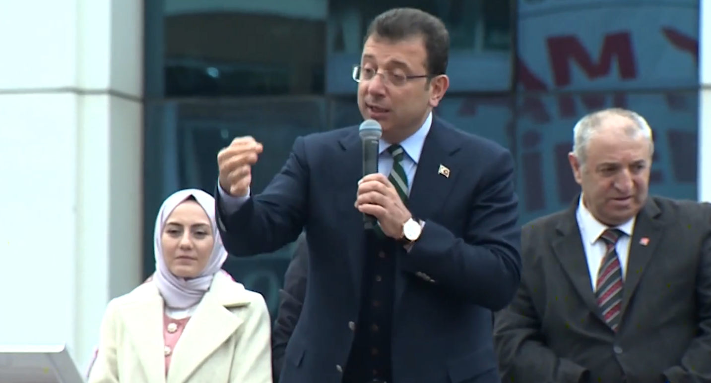 Ekrem İmamoğlu'ndan Erdoğan'a yanıt: "'Ben onu engelledim' diyor. İtiraf ediyor"