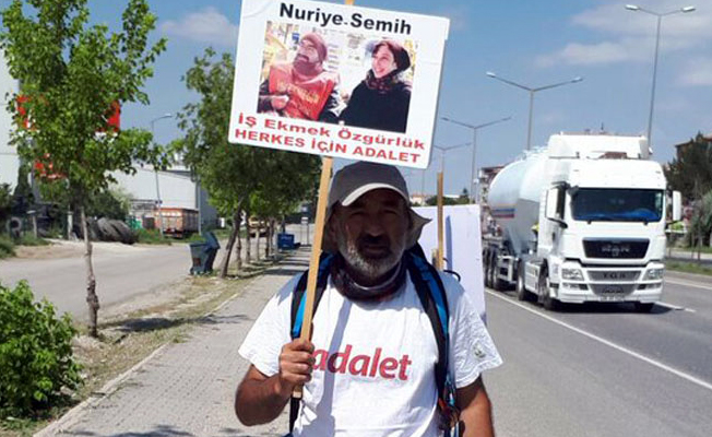 Gülmen ve Özakça için yürüyen Kızılçay gözaltına alındı