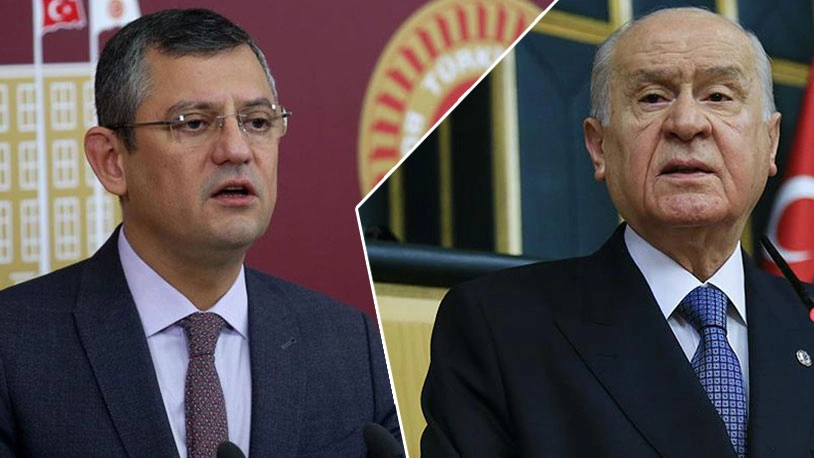 Özgür Özel'den Bahçeli'ye sert tepki: Koltuk değneği olduğun gün Atatürk senin için öldü