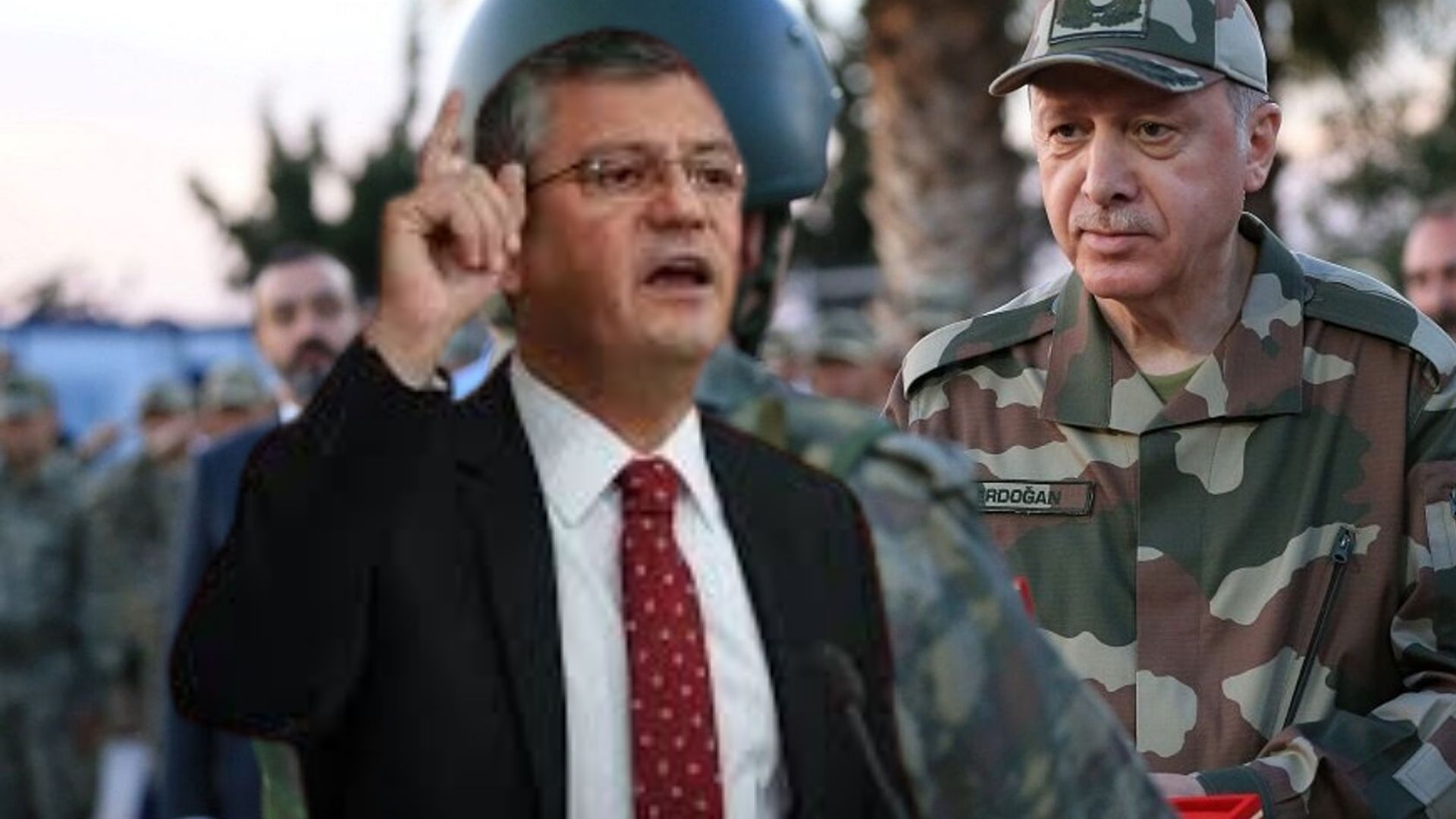 Özgür Özel Erdoğan'a sert çıktı: Bir Erdoğan'a kamuflaj yakışacaksa Bilal Erdoğan'a, Burak Erdoğan'a yakışsaydı
