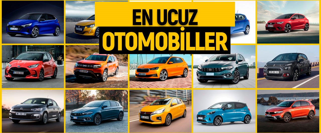 Otomobil almak isteyen ama bütçesi az olanlar buraya! İşte Türkiye'deki en ucuz otomobillerin listesi...
