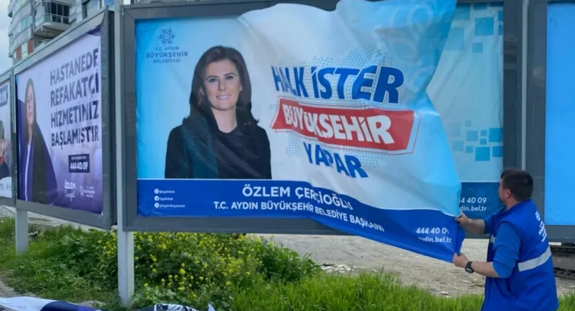 YSK'dan çifte standart! Çerçioğlu'nun afişlerini toplattı, AKP adayına dokunmadı